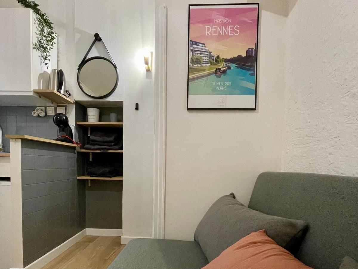 Le Cosy, charmant studio centre ville Rennes Extérieur photo
